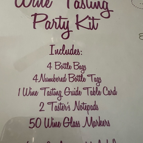 Wine tasting kit - Picture 3 of 3